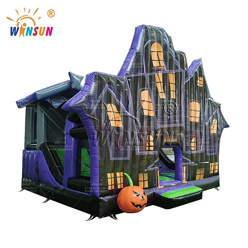 Halloween Haunted House Inflatable Combo